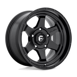 D664 SHOK MATTE BLACK 20x9 6X135 et1 cb87.1